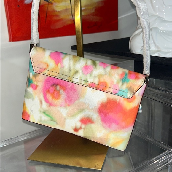 Kate Spade Multicolor Floral Story Book Crossbody Bag 7.5”x 5.25”x 1” NWOT - Picture 5 of 6